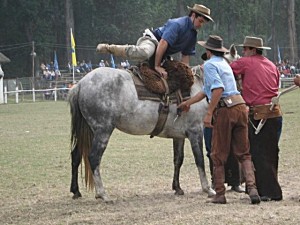 Gauchos Rodeo Uruguay "Criolla Parque Roosevelt"