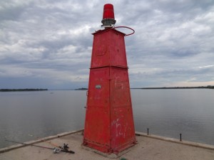 Leuchtturm von Aktiebolaget Gas-Accumulator in Uruguay, Südamerika noch im Einsatz