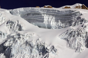 Huayna Potosi Gletscher